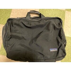 Vintage Patagonia Convertible Travel Briefcase - Backpack Overnight Bag Black